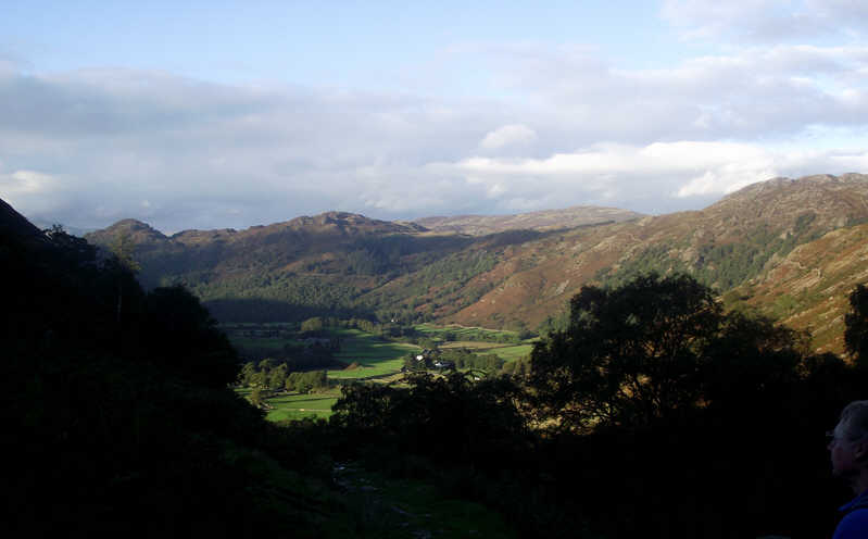 Borrowdale from Thornythwaite Fell 